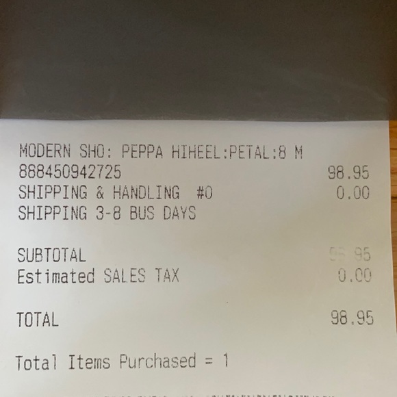 WORN TWICE! 8M Vince Camuto Peppa in Petal - Picture 4 of 6